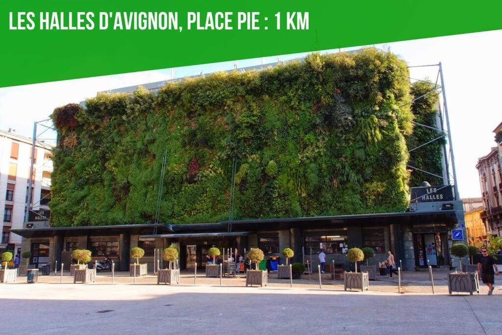 Les Comtadins - Parking Gratuit - Balcon - Clim Lejlighed Avignon Eksteriør billede
