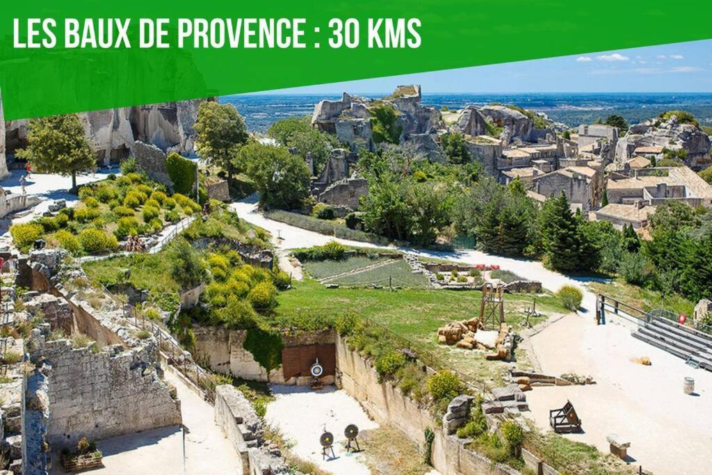 Les Comtadins - Parking Gratuit - Balcon - Clim Lejlighed Avignon Eksteriør billede